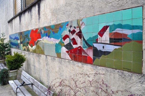 Image of abstract mural in Philadelphia park, Nick-philly, CC BY-SA 4.0 <https://creativecommons.org/licenses/by-sa/4.0>, via Wikimedia Commons