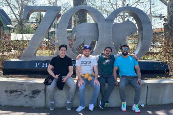Young people visit the Philadelphia zoo as part of one of NSC's youth programs.