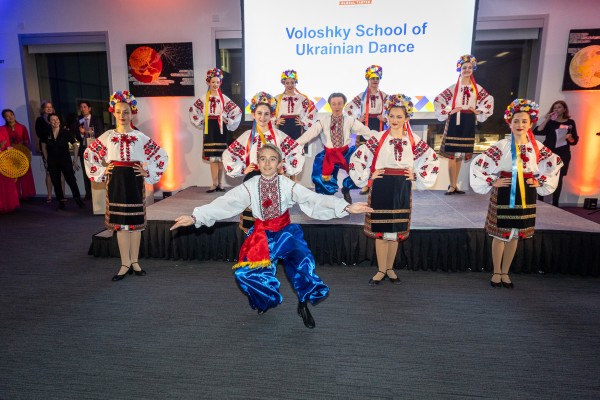 Ukrainian Dance group performs at Global Tastes 2022