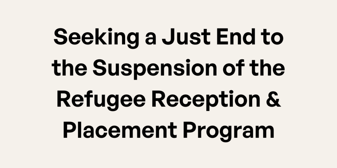 See Refugee Program Refugee Reception & Placement Programs at Risk | Nationalities Service ...