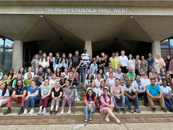 Group photo of NSC staff and volunteers