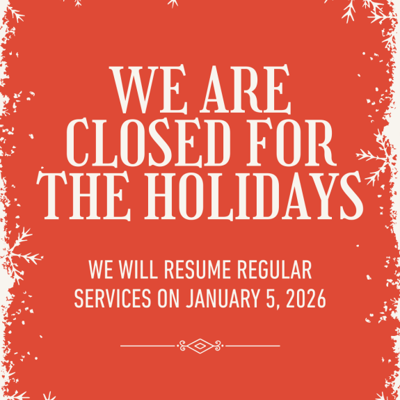 holiday closure