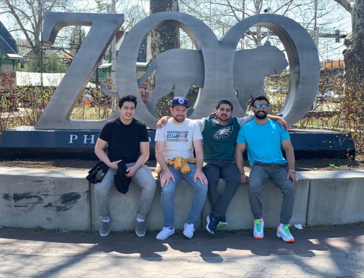 Young people visit the Philadelphia zoo as part of one of NSC's youth programs.