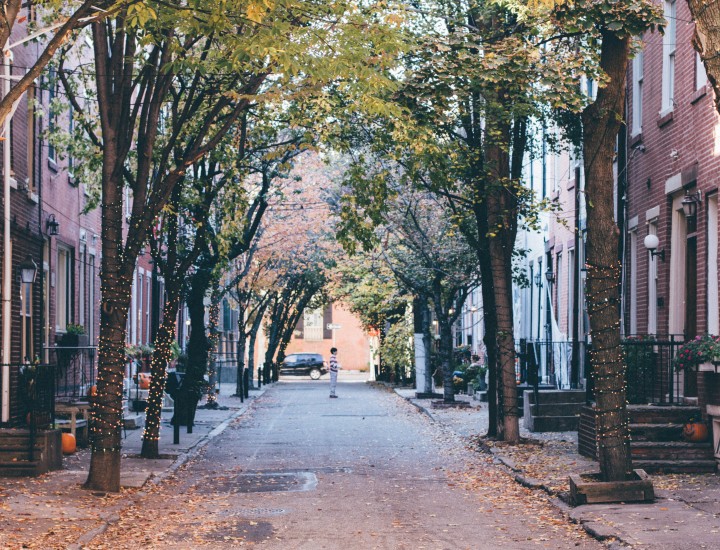 Quiet philly street photo by Jacob Culp via unsplash